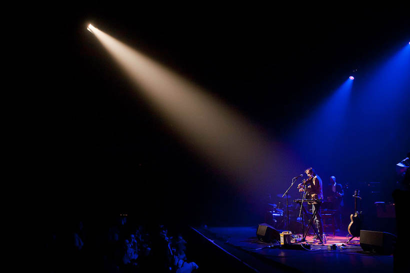 Andrew Bird live in het Koninklijk Circus in Brussel, België op 8 maart 2012