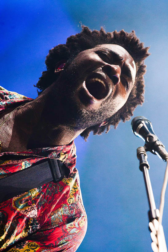 Bloc Party live at Rock Werchter Festival in Belgium on 4 July 2013