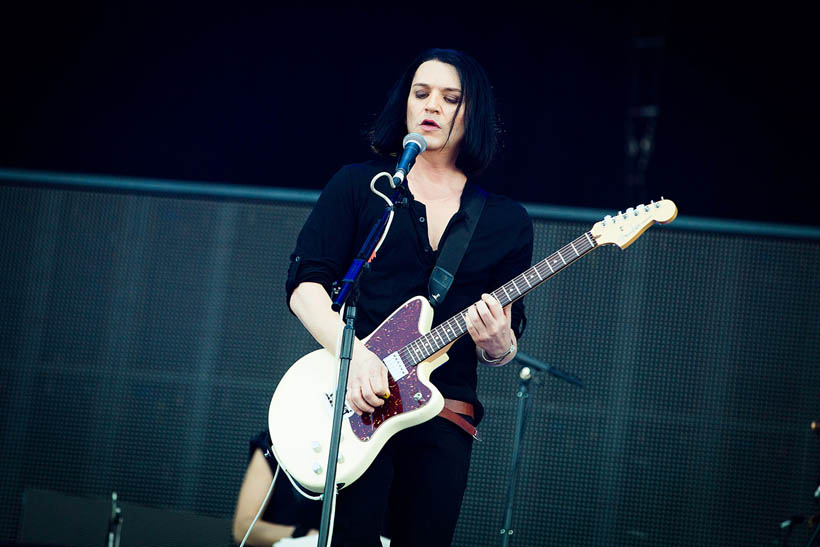 Placebo live op Rock Werchter Festival in België op 3 juli 2014